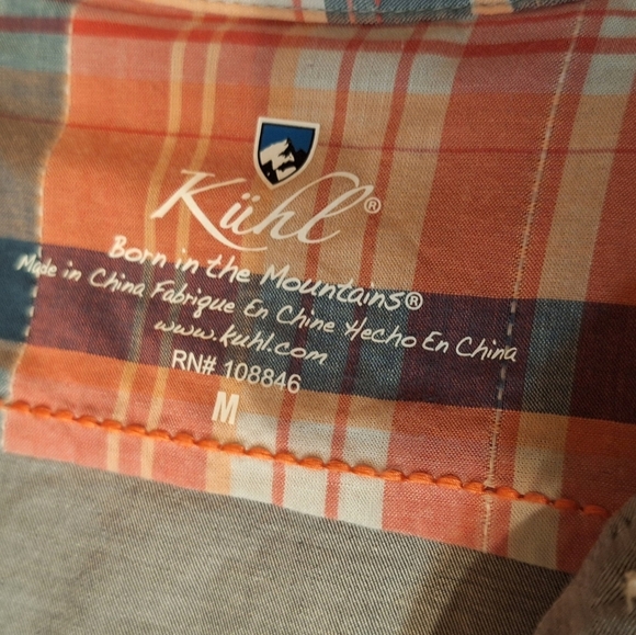 Kuhl Kiley Roll Tab Sleeved Dress Two Toned Gray No Belt Ladies Med gorpcore - Picture 5 of 6